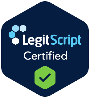 Dosevana LegitScript certified badge