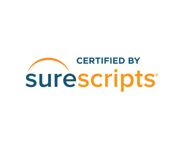 Dosevana certified by Surescripts badge